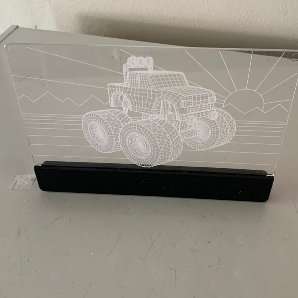 Multicolor Monster Truck NightLight